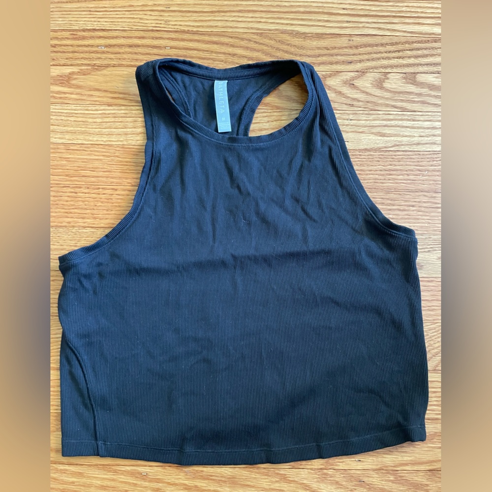 Athleta Black Crop Top